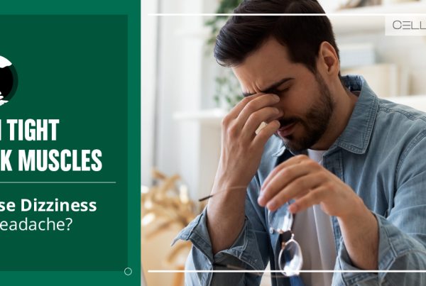 can tight neck muscles cause dizziness