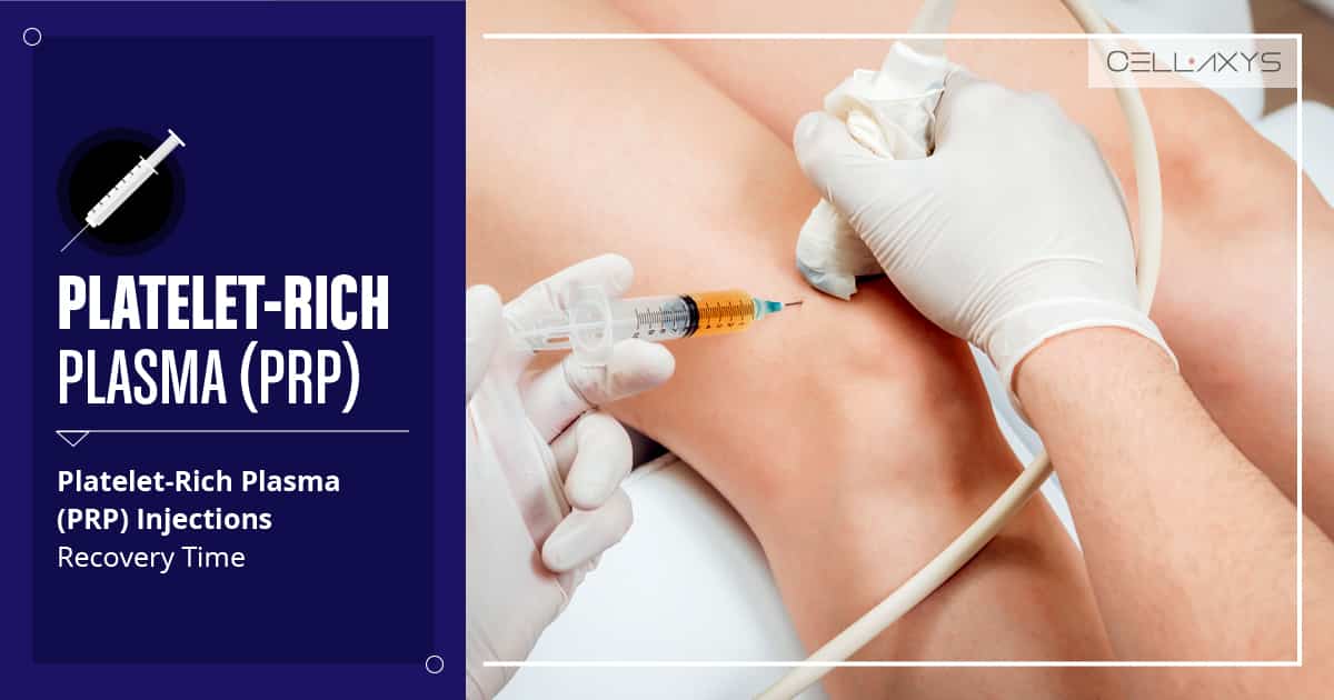 PlateletRich Plasma (PRP) Injections Recovery Time Cellaxys