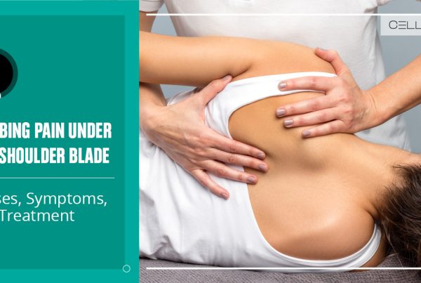stabbing pain under left shoulder blade